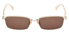 Max Mara MM0199 30E 55 - Shiny Deep Gold / Brown #id:mm019930e_s:102100