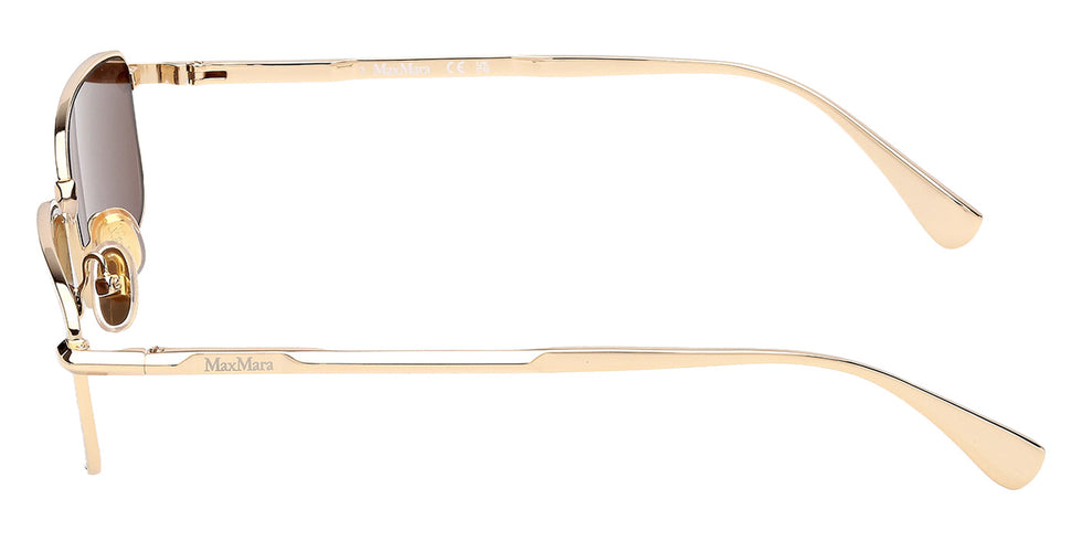 Max Mara MM0199 30E 55 - Shiny Deep Gold / Brown #id:mm019930e_s:102110