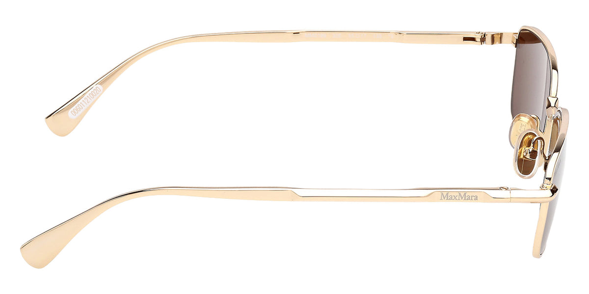 Max Mara MM0199 30E 55 - Shiny Deep Gold / Brown #id:mm019930e_s:102130