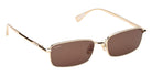 Max Mara MM0199 30E 55 - Shiny Deep Gold / Brown #id:mm019930e_s:102135