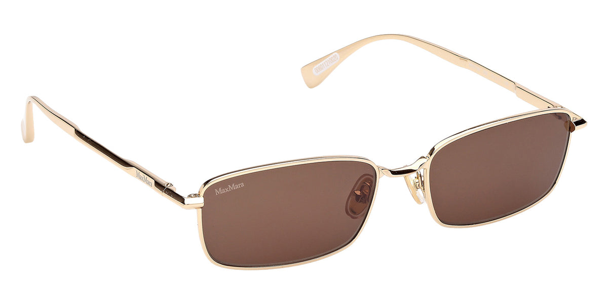 Max Mara MM0199 30E 55 - Shiny Deep Gold / Brown #id:mm019930e_s:102135