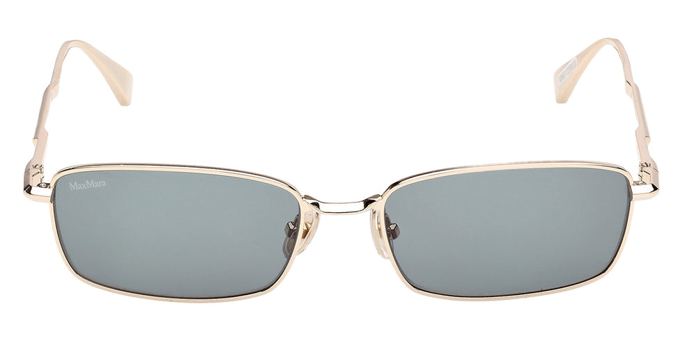 Max Mara MM0199 32N 55 - Shiny Pale Gold / Green #id:mm019932n_s:104100