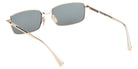 Max Mara MM0199 32N 55 - Shiny Pale Gold / Green #id:mm019932n_s:104115