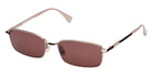 Max Mara MM0199 36S 55 - Shiny Dark Bronze / Bordeaux #id:mm019936s_s:106105