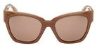 Max Mara MM0204 46E 54 - Shiny Light Brown / Brown #id:mm020446e_s:100100