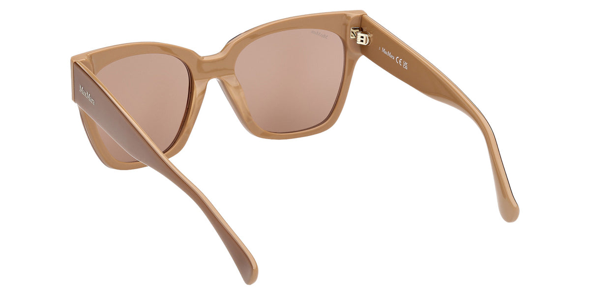 Max Mara MM0204 46E 54 - Shiny Light Brown / Brown #id:mm020446e_s:100115