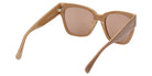 Max Mara MM0204 46E 54 - Shiny Light Brown / Brown #id:mm020446e_s:100125
