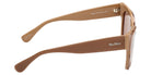 Max Mara MM0204 46E 54 - Shiny Light Brown / Brown #id:mm020446e_s:100130
