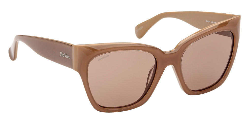 Max Mara MM0204 46E 54 - Shiny Light Brown / Brown #id:mm020446e_s:100135