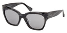 Max Mara MM0204 63A 54 - Black/Horn / Smoke #id:mm020463a_s:102105