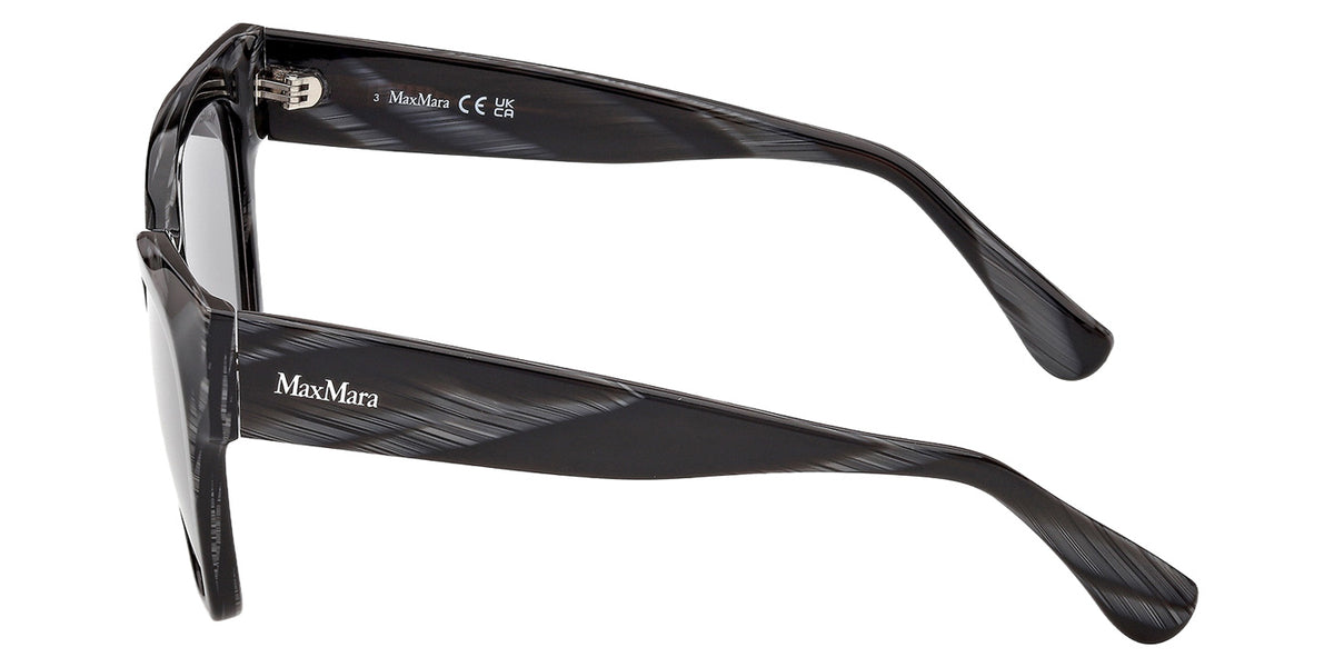 Max Mara MM0204 63A 54 - Black/Horn / Smoke #id:mm020463a_s:102110
