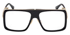 Max Mara MM5172-B 001 55 - Shiny Black / Blue Filter #id:mm5172b001_s:100100