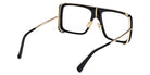 Max Mara MM5172-B 001 55 - Shiny Black / Blue Filter #id:mm5172b001_s:100125