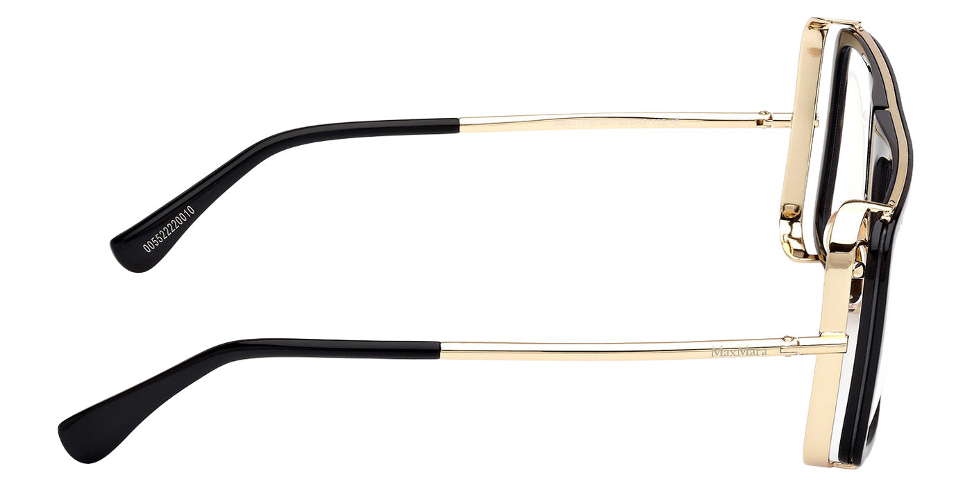 Max Mara MM5172-B 001 55 - Shiny Black / Blue Filter #id:mm5172b001_s:100130