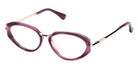 Max Mara MM5185 083 53 - Violet/Striped #id:mm5185083_s:100105