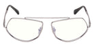 Max Mara MM5202-B 014 57 - Shiny Light Ruthenium / Blue Filter #id:mm5202b014_s:100100