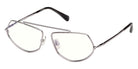 Max Mara MM5202-B 014 57 - Shiny Light Ruthenium / Blue Filter #id:mm5202b014_s:100105