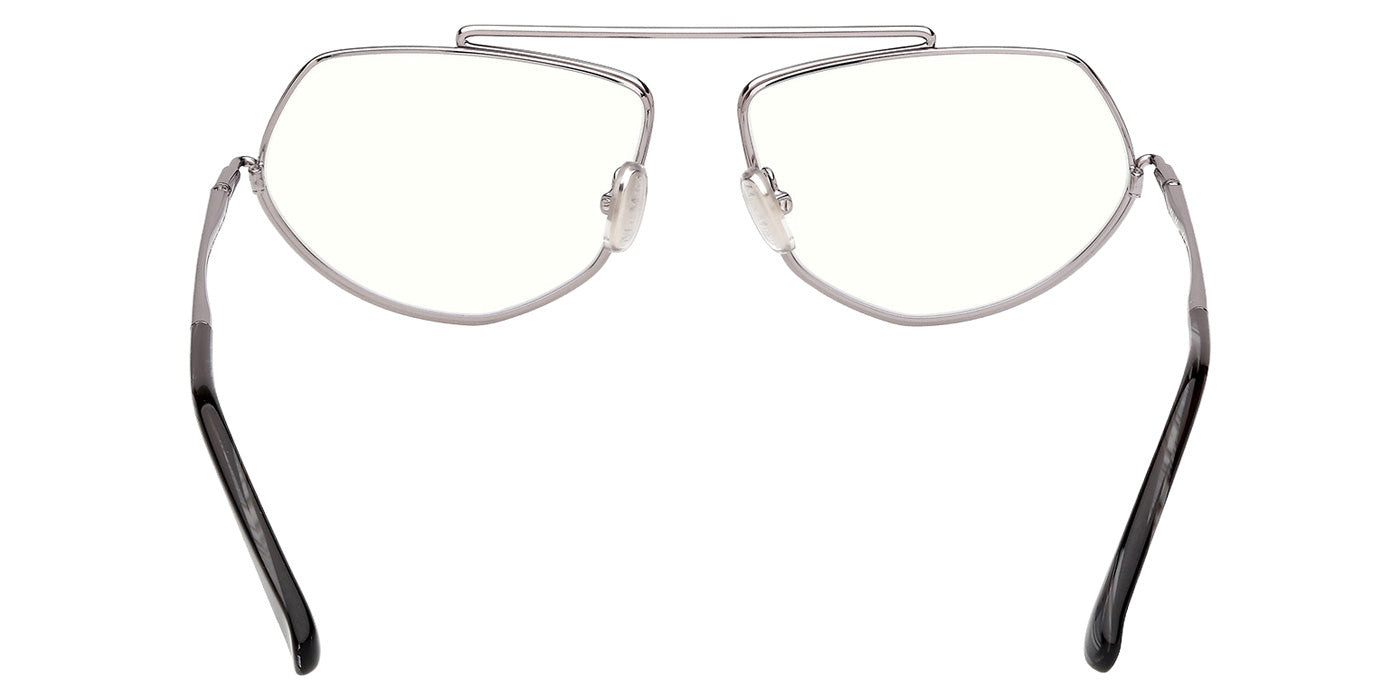 Max Mara MM5202-B 014 57 - Shiny Light Ruthenium / Blue Filter #id:mm5202b014_s:100115