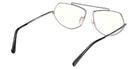 Max Mara MM5202-B 014 57 - Shiny Light Ruthenium / Blue Filter #id:mm5202b014_s:100120