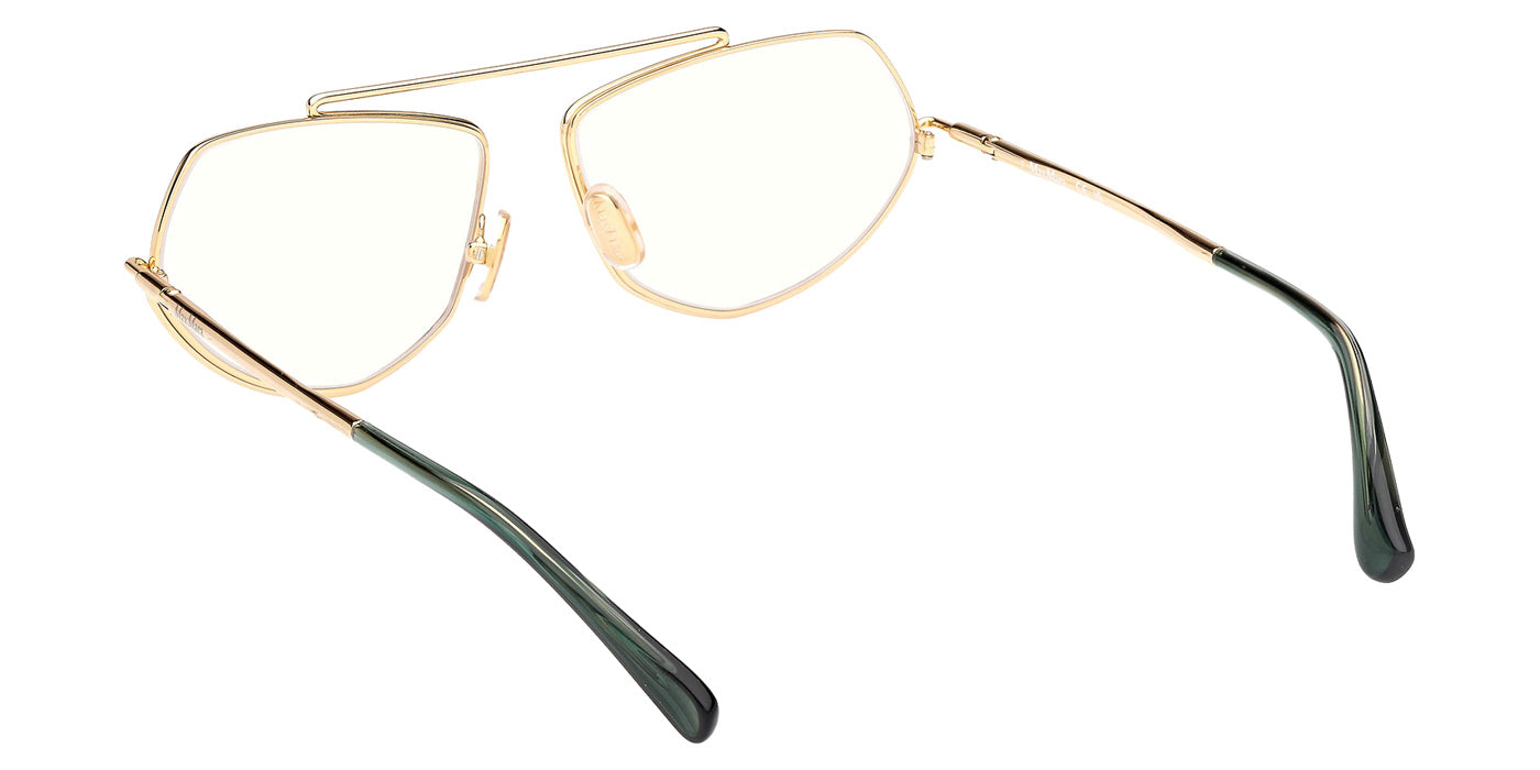Max Mara MM5202-B 030 57 - Shiny Deep Gold / Blue Filter #id:mm5202b030_s:102115