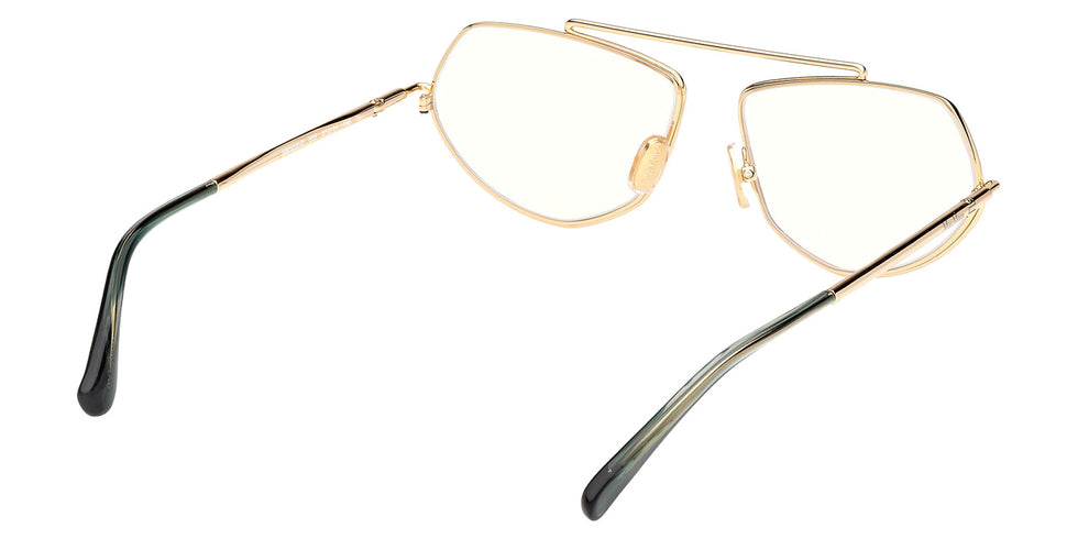 Max Mara MM5202-B 030 57 - Shiny Deep Gold / Blue Filter #id:mm5202b030_s:102125