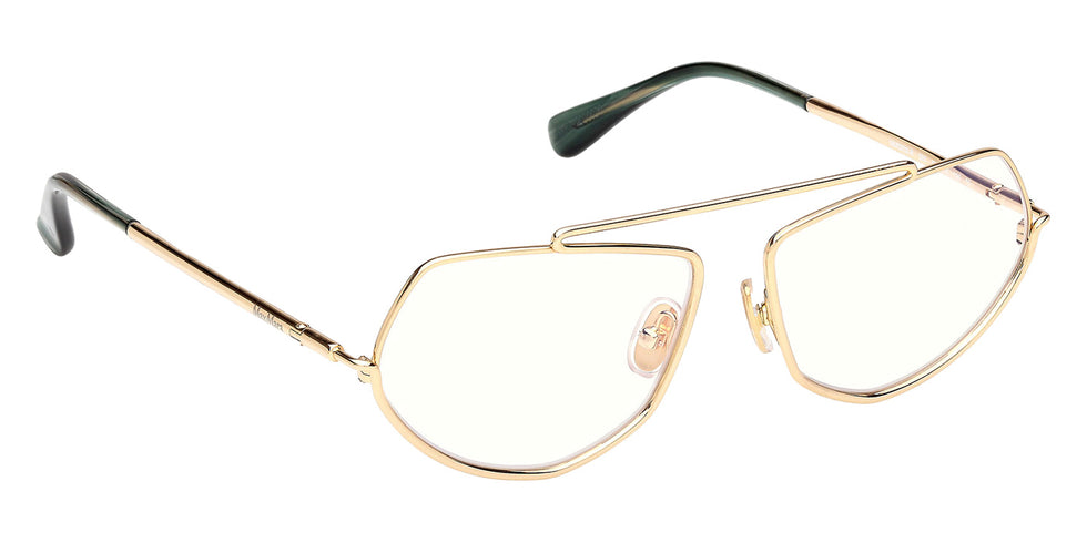 Max Mara MM5202-B 030 57 - Shiny Deep Gold / Blue Filter #id:mm5202b030_s:102135