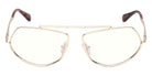 Max Mara MM5202-B 032 57 - Shiny Pale Gold / Blue Filter #id:mm5202b032_s:104100