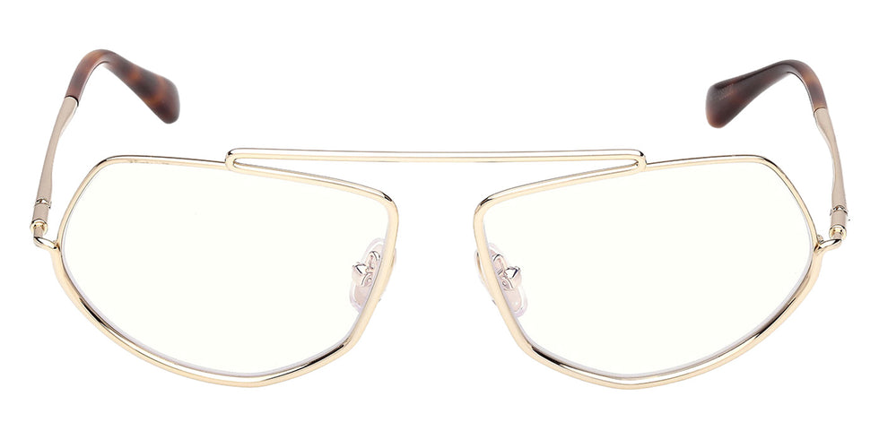 Max Mara MM5202-B 032 57 - Shiny Pale Gold / Blue Filter #id:mm5202b032_s:104100