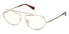 Max Mara MM5202-B 032 57 - Shiny Pale Gold / Blue Filter #id:mm5202b032_s:104105