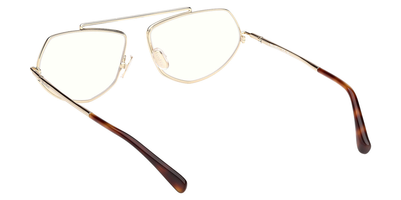 Max Mara MM5202-B 032 57 - Shiny Pale Gold / Blue Filter #id:mm5202b032_s:104115