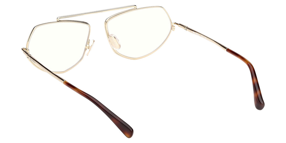 Max Mara MM5202-B 032 57 - Shiny Pale Gold / Blue Filter #id:mm5202b032_s:104115