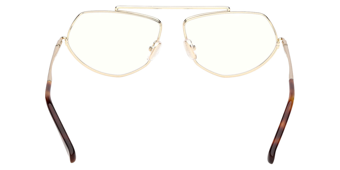 Max Mara MM5202-B 032 57 - Shiny Pale Gold / Blue Filter #id:mm5202b032_s:104120