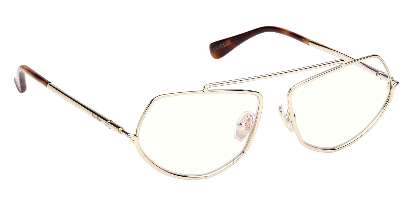 Max Mara MM5202-B 032 57 - Shiny Pale Gold / Blue Filter #id:mm5202b032_s:104135