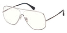 Max Mara MM5222-B 014 59 - Shiny Light Ruthenium / Blue Filter 014 #id:mm5222b014_s:100105