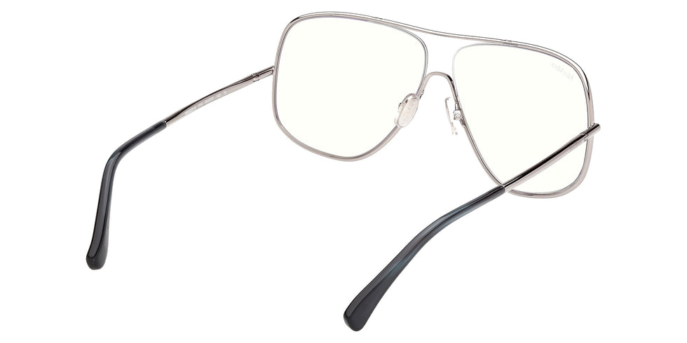 Max Mara MM5222-B 014 59 - Shiny Light Ruthenium / Blue Filter 014 #id:mm5222b014_s:100125