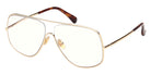 Max Mara MM5222-B 030 59 - Shiny Deep Gold / Blue Filter 030 #id:mm5222b030_s:102105