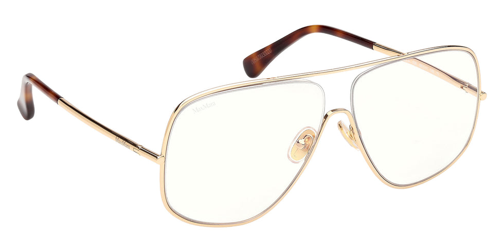 Max Mara MM5222-B 030 59 - Shiny Deep Gold / Blue Filter 030 #id:mm5222b030_s:102135