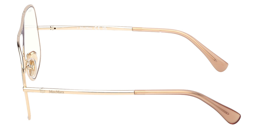 Max Mara MM5222-B 032 59 - Shiny Pale Gold / Blue Filter 032 #id:mm5222b032_s:104110