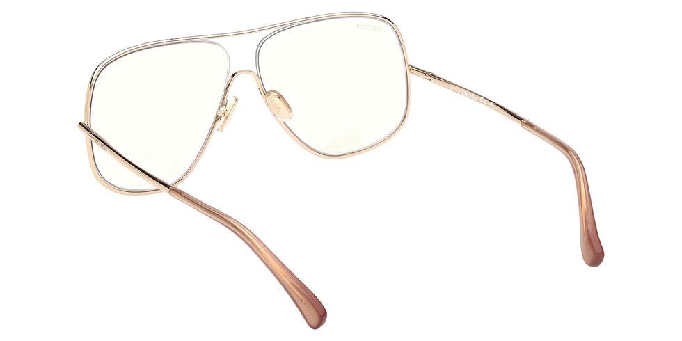 Max Mara MM5222-B 032 59 - Shiny Pale Gold / Blue Filter 032 #id:mm5222b032_s:104115