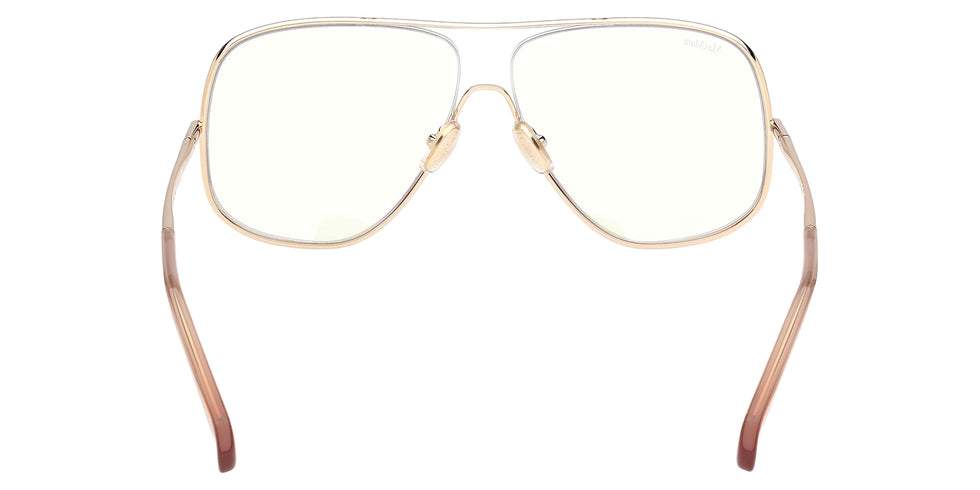 Max Mara MM5222-B 032 59 - Shiny Pale Gold / Blue Filter 032 #id:mm5222b032_s:104120