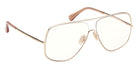 Max Mara MM5222-B 032 59 - Shiny Pale Gold / Blue Filter 032 #id:mm5222b032_s:104135