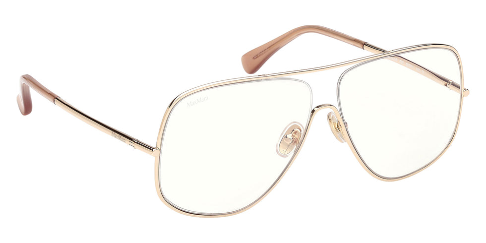 Max Mara MM5222-B 032 59 - Shiny Pale Gold / Blue Filter 032 #id:mm5222b032_s:104135