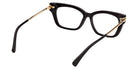 Max Mara MM5253 001 52 - Shiny Black #id:mm5253001_s:100125
