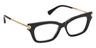 Max Mara MM5253 001 52 - Shiny Black #id:mm5253001_s:100135