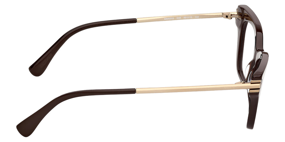Max Mara MM5253 048 52 - Shiny Dark Brown #id:mm5253048_s:102130