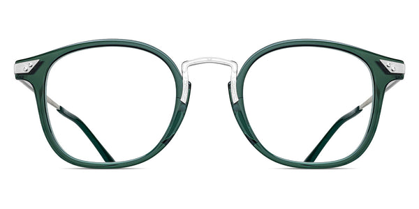 Brushed Silver/Bottle Green / 47-22-140