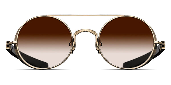 Brushed Gold/Black / Brown Gradient / 48-22-140