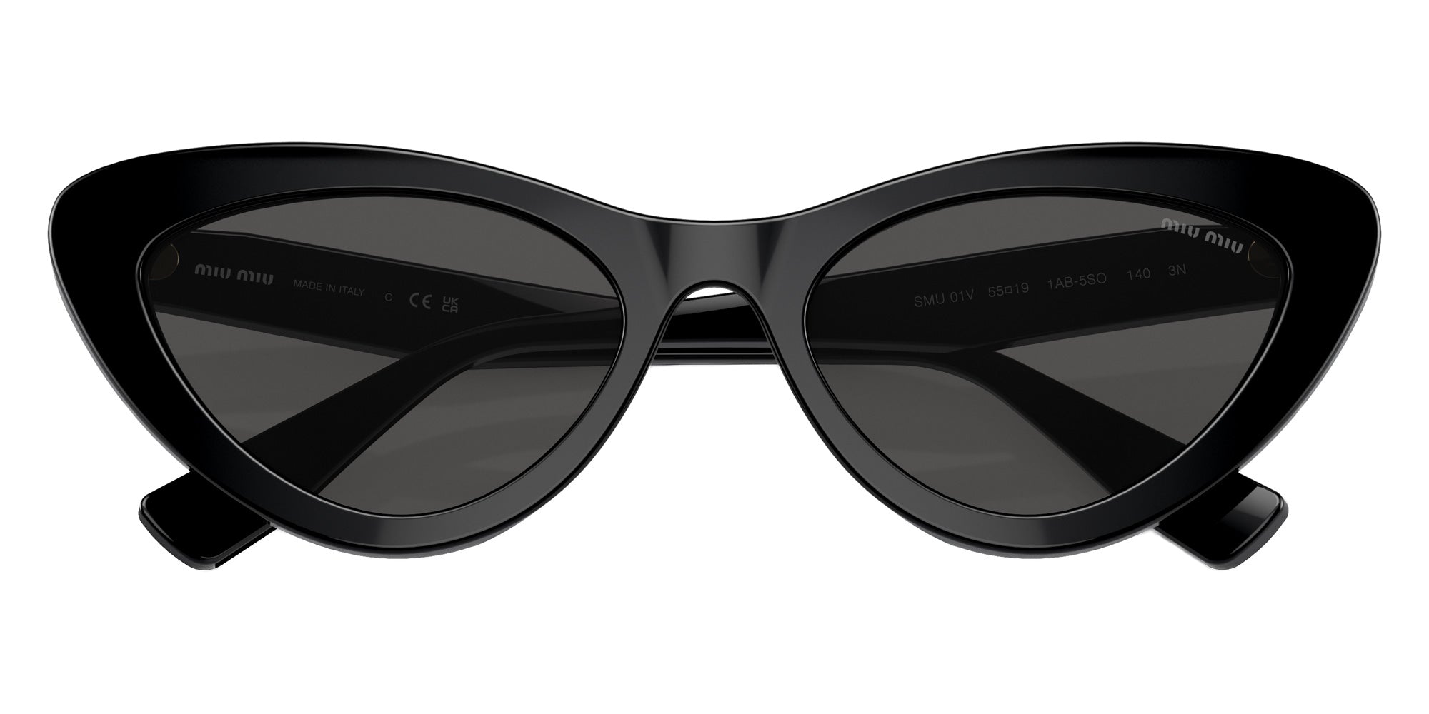 Miu Miu MU 01VS 1AB5S0 55 - Black / Gray #id:mu01vs1ab5s0_s:100120