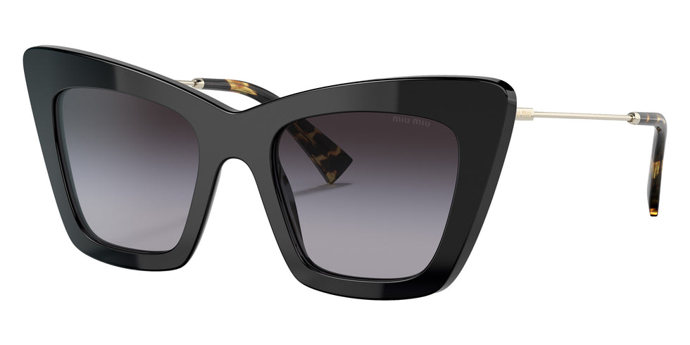 Miu Miu MU 01WS 1AB5D1 50 - Black / Dark Gray #id:mu01ws1ab5d1_s:100105