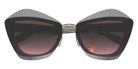 Miu Miu MU 01XS 02O146 67 - Dark Gray Transparent #id:mu01xs02o146_s:100120